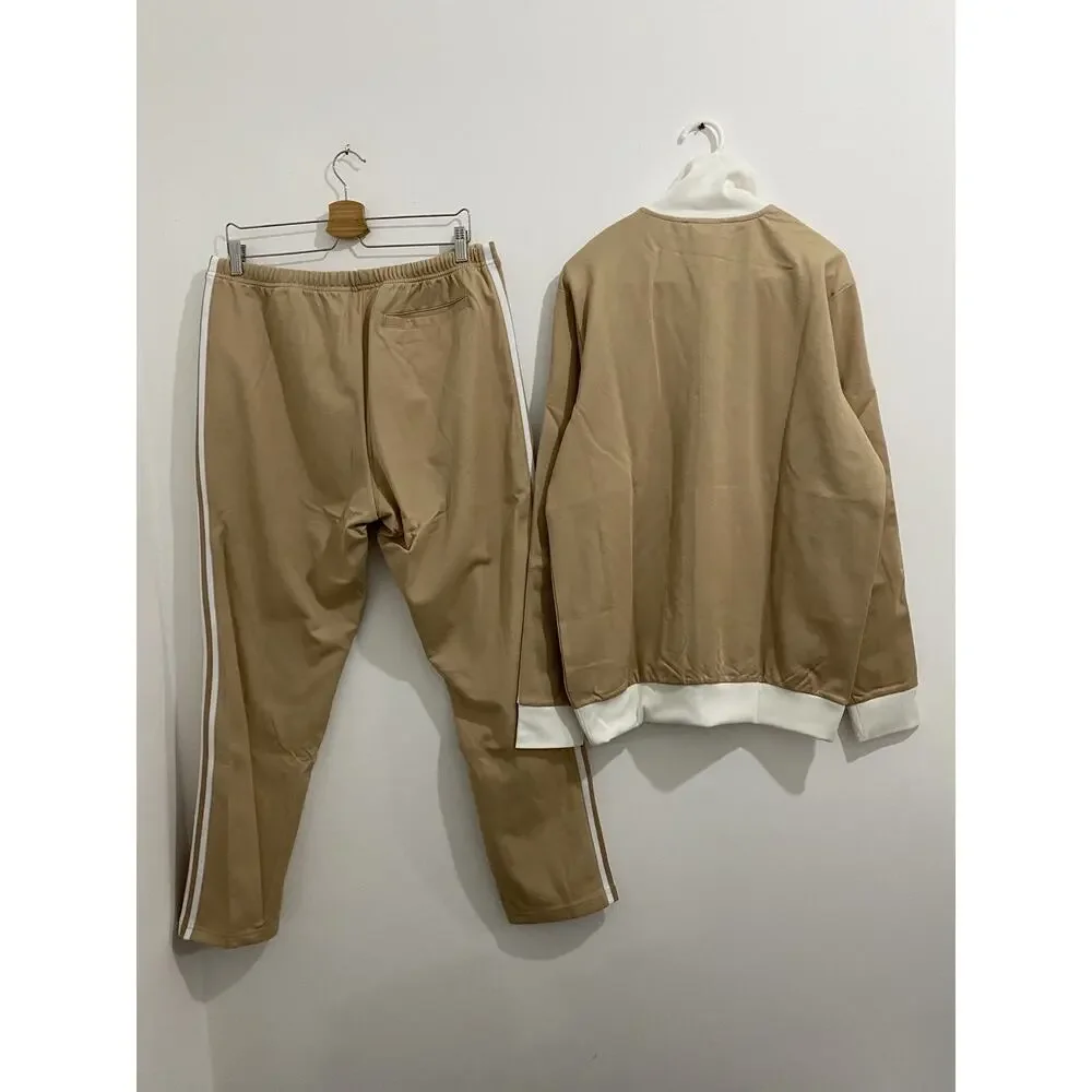 Adidas Originals Classic Beckenbauer Tracksuit Magic Beige White Size XL